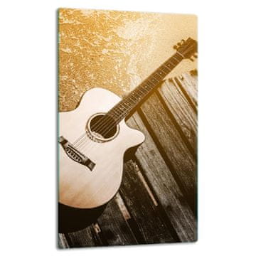 STAKLENA PLOČA PLOČA STOLA 30x52 GITARA
