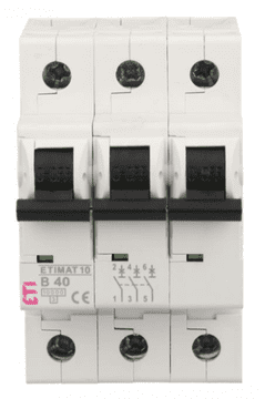 Automatski osigurač 3P B 40A 10kA AC ETIMAT10 002125720