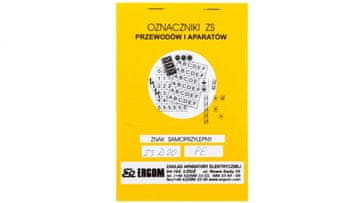 Ergo Samoljepljivi znakovi ZS D20/PE E04ZP-02030403400