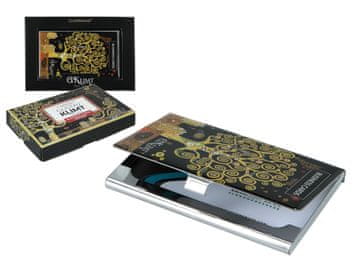 Carmani METALNI DRŽAČ ZA VIZITKARTE GUSTAV KLIMT DRVO ŽIVOTA UMJETNOST