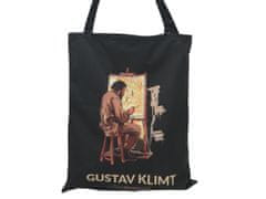 Carmani GUSTAV KLIMT KOLAŽ TORBA ZA RAME OD TKANINE EKO POKLON TORBA ZA KUPOVINU