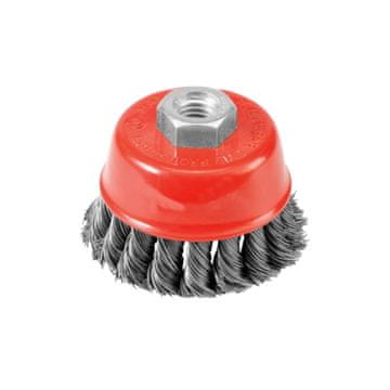 awtools šalica četke 65 mm M14 uvijena žica