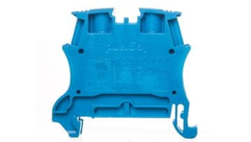 LEGRAND 2-žilni konektor sabirnice 6 mm2 plavi 037102