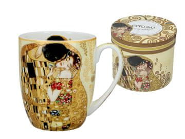 Carmani PORCULANSKA ŠALICA GUSTAV KLIMT CAMIO'S KISS POKLON ZA NJU