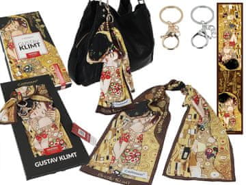 Carmani TORBA PRIVJESAK ZA KLJUČEVE GUSTAV KLIMT POLJUBAC POKLON