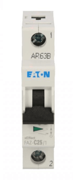 EATON Automatski osigurač 1P C 25A 15kA AC FAZ C25/1 278563