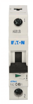 EATON Automatski osigurač 1P C 40A 15kA AC FAZ C40/1 278565