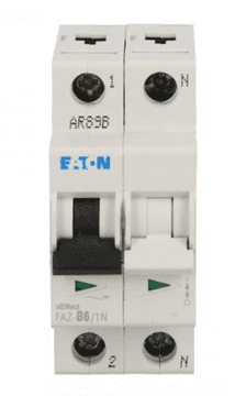 EATON Automatski osigurač 1+N B 6A 15kA AC FAZ B6/1N 278642
