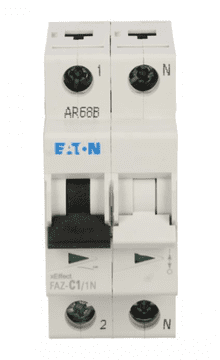 EATON Automatski osigurač 1+N C 1A 15kA AC FAZ C1/1N 278659