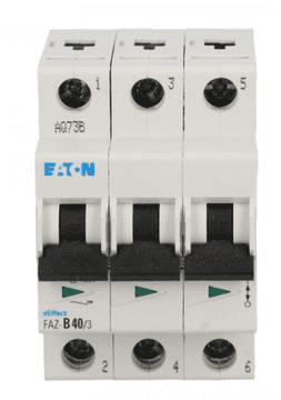 EATON Automatski osigurač 3P B 40A 15kA AC FAZ B40/3 278851