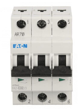 EATON Automatski osigurač 3P C 32A 15kA AC FAZ C32/3 278876