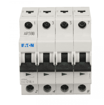 EATON Automatski osigurač 4P C 16A 15kA AC FAZ C16/4 279061