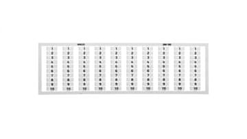 Wago Okvir s markerima 10x 1-10 209-702 /5 kom/