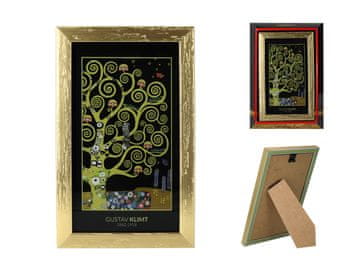 Carmani REPRODUKCIJA SLIKE GUSTAV KLIMT DRVO ŽIVOTA SLIKA U OKVIRU DEKORACIJA