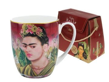 Carmani VELIKA PORCULANSKA ŠALICA PORTRET FRIDE KAHLO PORCULAN ZA KAVU I ČAJ