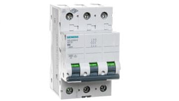 Siemens Automatski osigurač 3P B 6A 6kA AC Sentron 5SL6306-6