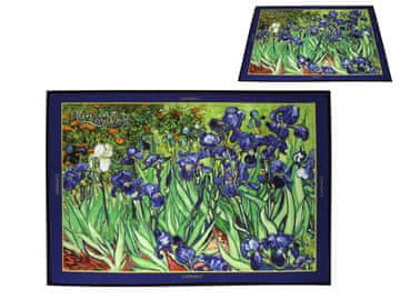 Carmani DEKORATIVNI TEPIH ZA POD VINCENT VAN GOGH PERUNIKE ZA SPAVAĆU SOBU