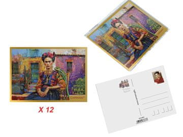 Carmani SET OD 12 RAZGLEDNICA FRIDA KAHLO SET RAZGLEDNICA ZA KOLEKCIONARE