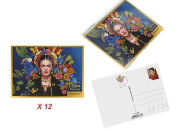Carmani SET OD 12 POKLON RAZGLEDNICA S FRIDOM KAHLO
