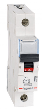 LEGRAND Automatski osigurač 1P C 10A 6kA AC S301 TX3 403432