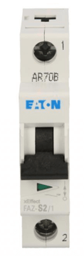 EATON Automatski osigurač 1P S 2A 15kA AC FAZ S2/1 278607