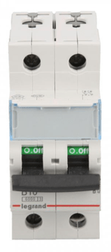 LEGRAND Automatski osigurač 2P B 10A 6kA AC S302 TX3 403385