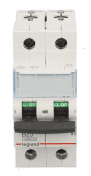 LEGRAND Automatski osigurač 2P B 25A 6kA AC S302 TX3 403389