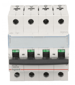 LEGRAND Automatski osigurač 4P B 16A 6kA AC S304 TX3 403417