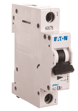 EATON Automatski osigurač 1P C 8A 15kA AC FAZ C8/1 278556