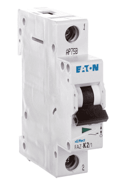 EATON Automatski osigurač 1P K 2A 15kA AC FAZ-K2/1 278592