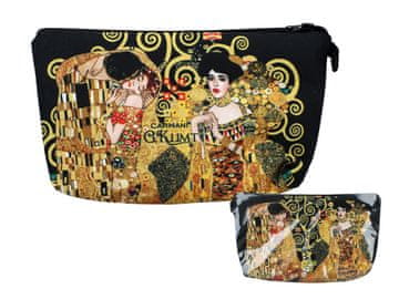 Carmani ŽENSKA KOZMETIČKA TORBICA KOZMETIČKA TORBICA GUSTAV KLIMT COLLAGE ART