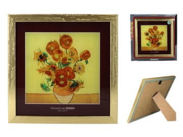 Carmani REPRODUKCIJA SLIKE VINCENT VAN GOGH SUNCOKRETOVI UOKVIRENI DEKORACIJA ZA SLIKU