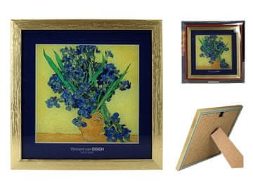 Carmani REPRODUKCIJA SLIKE VINCENT VAN GOGH PERUNIKE U OKVIRU ZIDNA DEKORACIJA