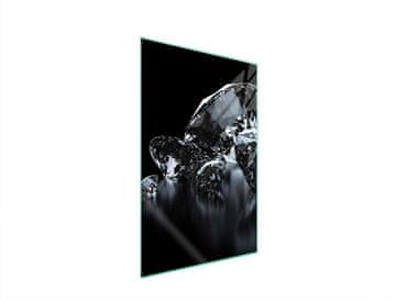 STAKLENA DASKA ZA REZANJE 35x52 Diamond