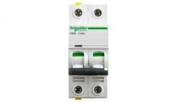 Schneider Automatski osigurač 2P C 63A 6kA AC iC60N-C63-2 Acti9 A9F04263