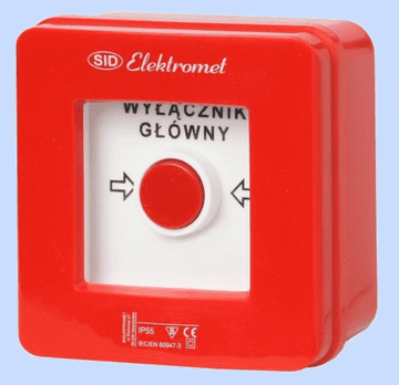 EK Nadžbukni alarmni prekidač WG-1 glavni prekidač 921443