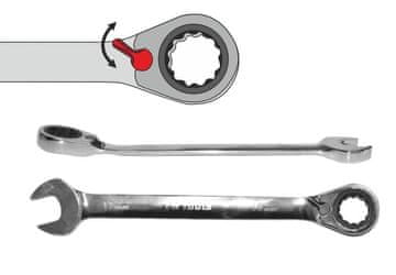 awtools 10 mm kombinirani ključ s račtom i prekidačem
