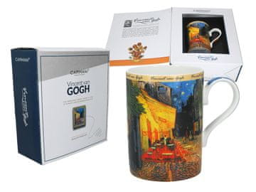 Carmani VAN GOGH PORCULANSKA ŠALICA TERASA KAFIĆA NOĆU UMJETNOST KAO POKLON DOM