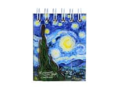 Carmani VAN GOGH ZVJEZDANA NOĆ MAGNETNI BILJEŽNICA ZA HLADNJAK
