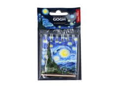 Carmani VAN GOGH ZVJEZDANA NOĆ MAGNETNI BILJEŽNICA ZA HLADNJAK
