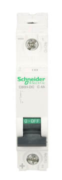 Schneider Prekidač 1P C 4A 10kA DC C60H-DC-C4 Acti9 A9N61504