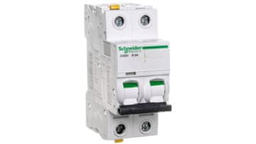 Schneider Automatski osigurač 2P B 6A 10kA AC iC60H-B6-2 Acti9 A9F06206