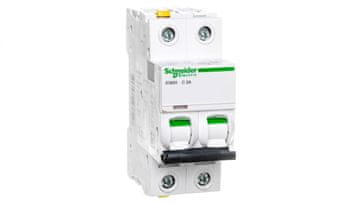 Schneider Automatski osigurač 2P C 2A 10kA AC iC60H-C2-2 Acti9 A9F07202