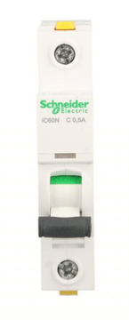 Schneider Automatski osigurač 1P C 0.5A 6kA AC iC60N-C05 Acti9 A9F04170