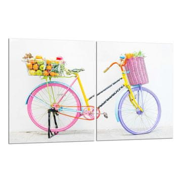 2x ZAŠTITNA PLOČA OD STAKLA ZA ŠTEDNJAK 40x52 BIKE