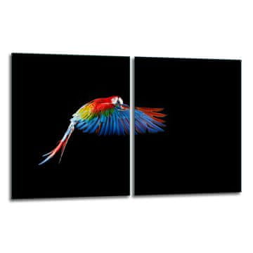 2x ZAŠTITNA PLOČA OD STAKLA ZA ŠTEDNJAK 40x52 BIRD