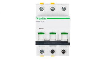 Schneider Automatski osigurač 3P C 4A 6kA AC iC60N-C4-3 Acti9 A9F04304