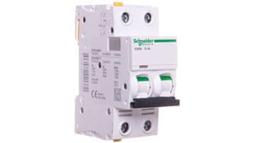 Schneider Automatski osigurač 2P D 4A 6kA AC iC60N-D4-2 Acti9 A9F05204