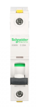 Schneider Automatski osigurač 1P C 20A 6kA AC iC60N-C20 Acti9 A9F04120
