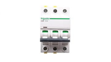 Schneider Automatski osigurač 3P C 1A 6kA AC iC60N-C1-3 Acti9 A9F04301